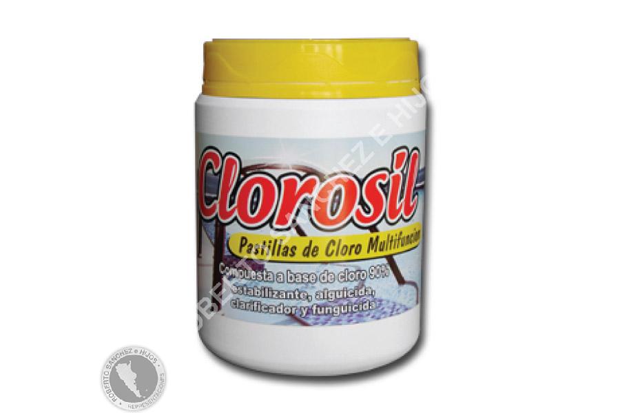 CLORO (MULTIFUNCION) EN PASTILLAS DE 50 GRS -POTE X 1 KG- (PACK X 12 POTES) 