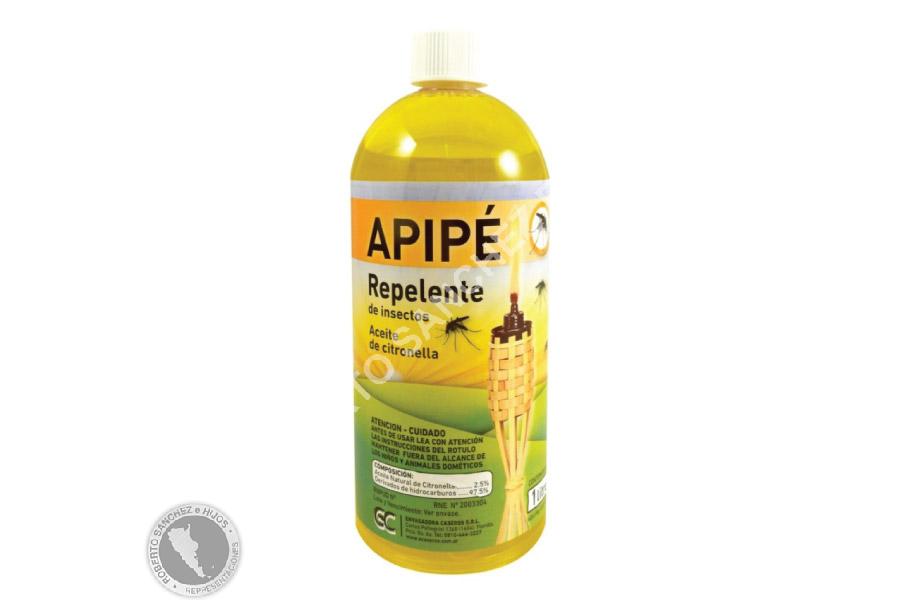 ACEITE DE CITRONELLA APIPE X 1000 CC (CAJA X 6 UNIDADES) 