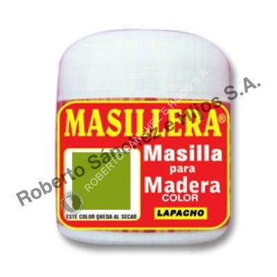 MASILLA PARA MADERA "MASILLERA" COLOR LAPACHO X 300 GRS. (CAJA X 12 U) 