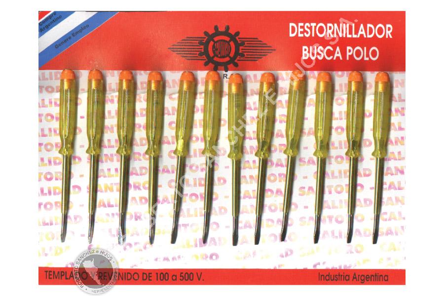 DESTORNILLADOR BUSCAPOLO N§ 1 (135 MM) (CAJA X 120 UNIDADES) 