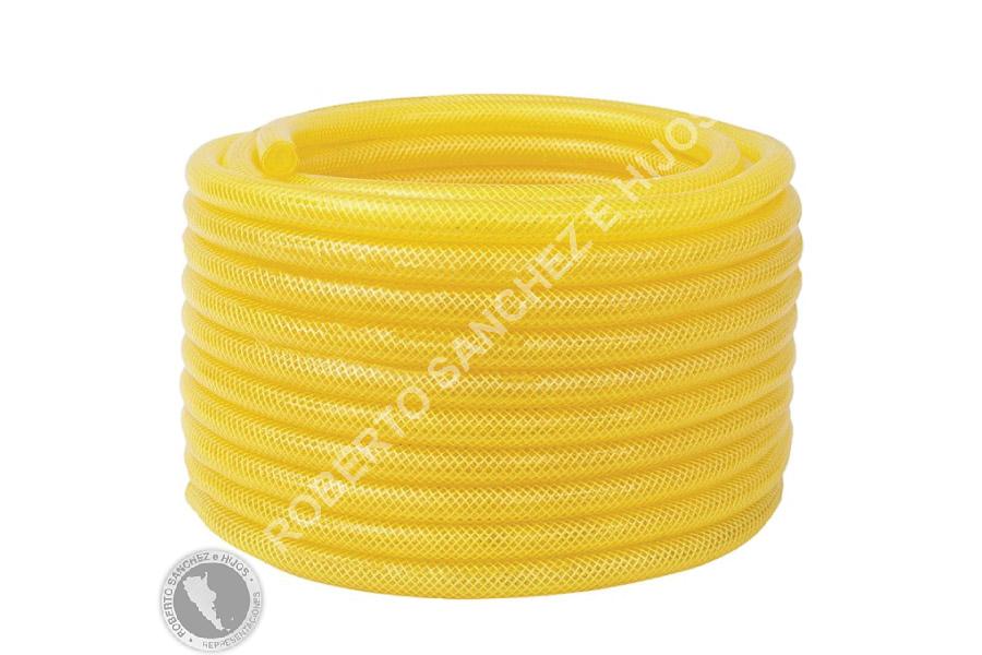 MANGUERA HIDROCARBURO 6 MM COLOR AMARILLO (ROLLOS X 50 MTS) (PRECIO X METRO)