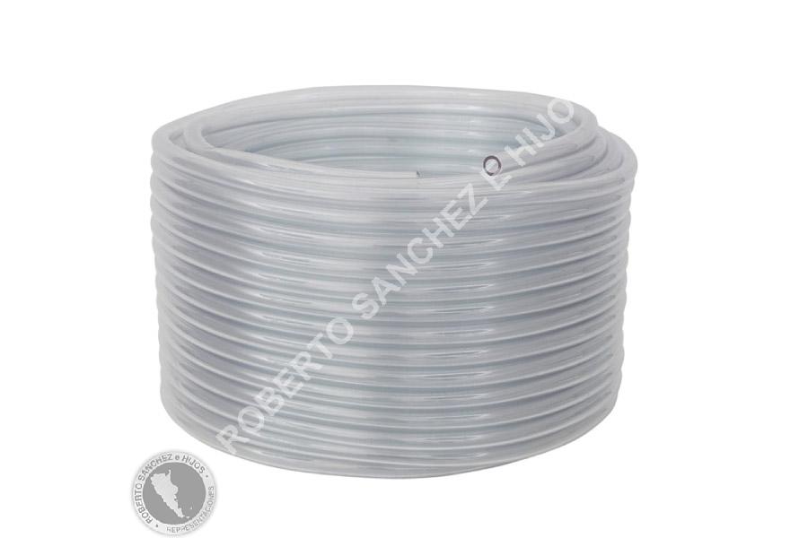 MANGUERA PVC CRISTAL "SOLYON"  3 X  6 (ROLLO X 100 METROS) (PRECIO X METRO) 