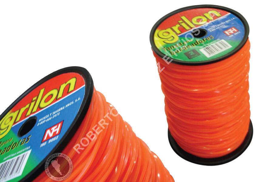 TANZA EN BOBINA "GRILON" 1,50 MM. (410M) CUADRADA (PRECIO X KG.) (24 UNIDADES) 