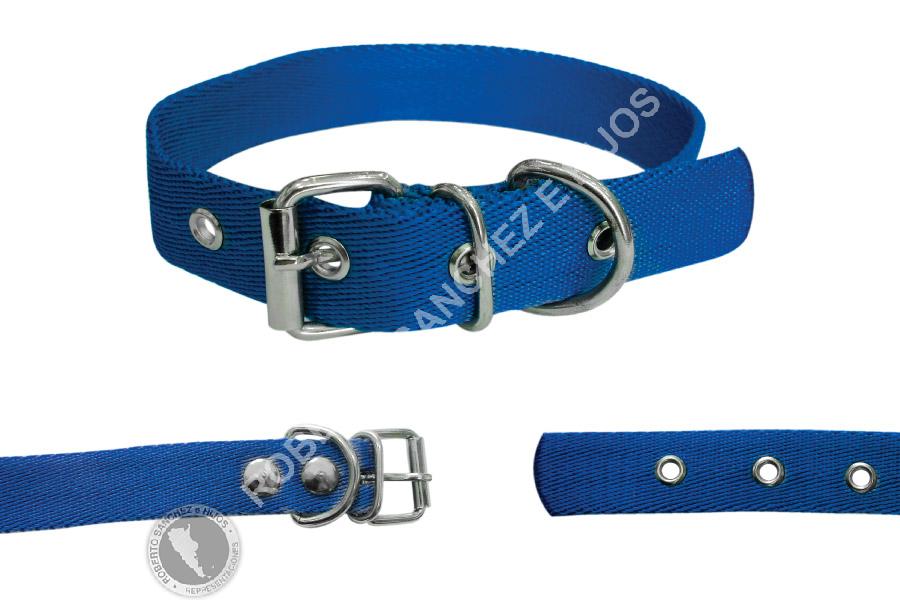 COLLAR DOBLE PARA PERRO DE POLIPROPILENO (CAJA X 12 UNIDADES) 