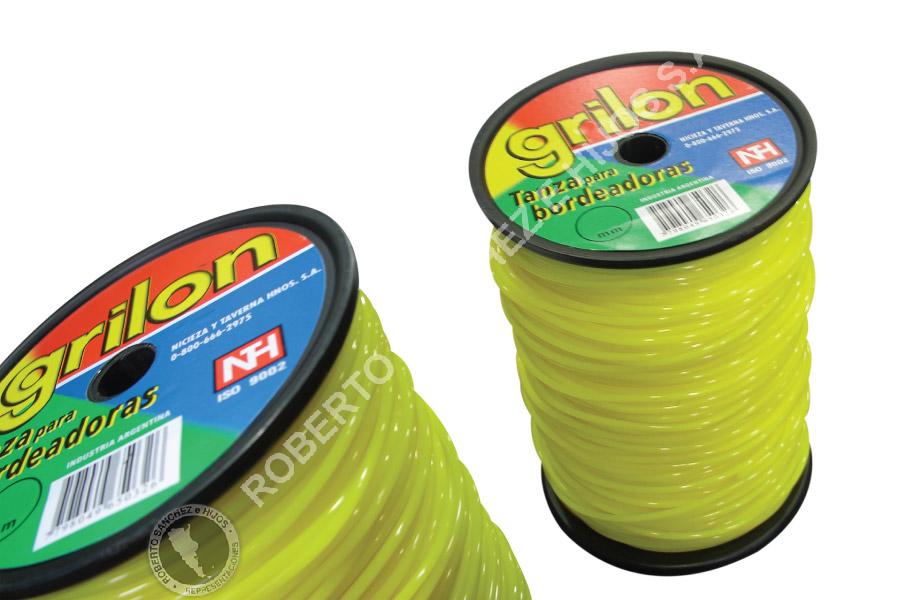 TANZA EN BOBINA "GRILON" 3,30 MM. (80 M) REDONDA (PRECIO X KG.) (24 UNIDADES) 