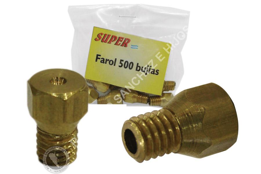 INYECTOR PARA FAROL DE 500 BUJIAS (BOLSA X 10 UNIDADES) (PRECIO X UNIDAD) 