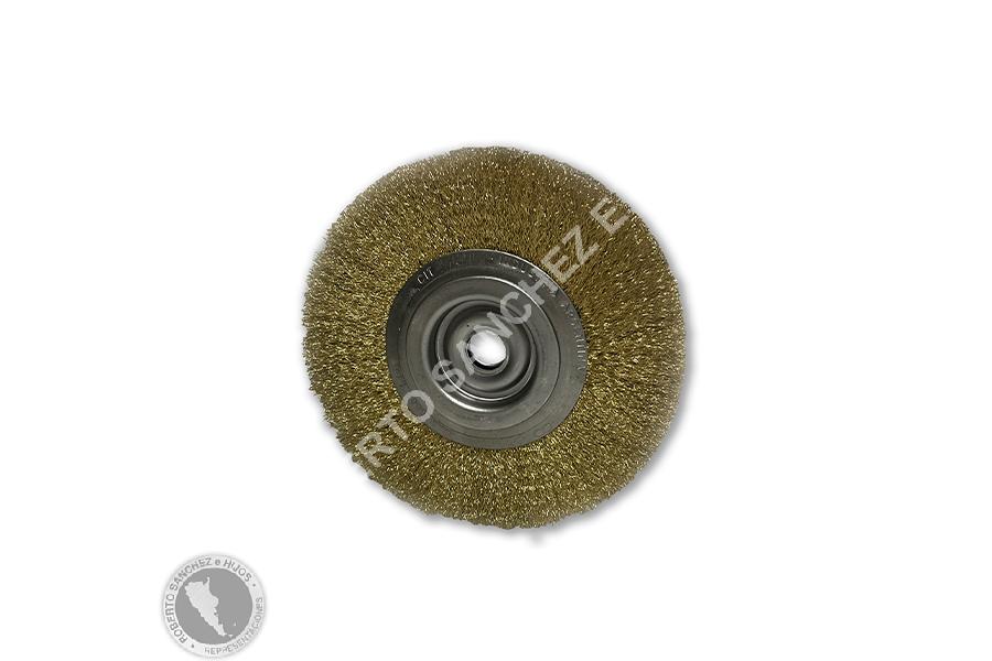 CEPILLO CIRCULAR ALAMBRE DE BRONCE 5X1 - (PRECIO X UNIDAD) 