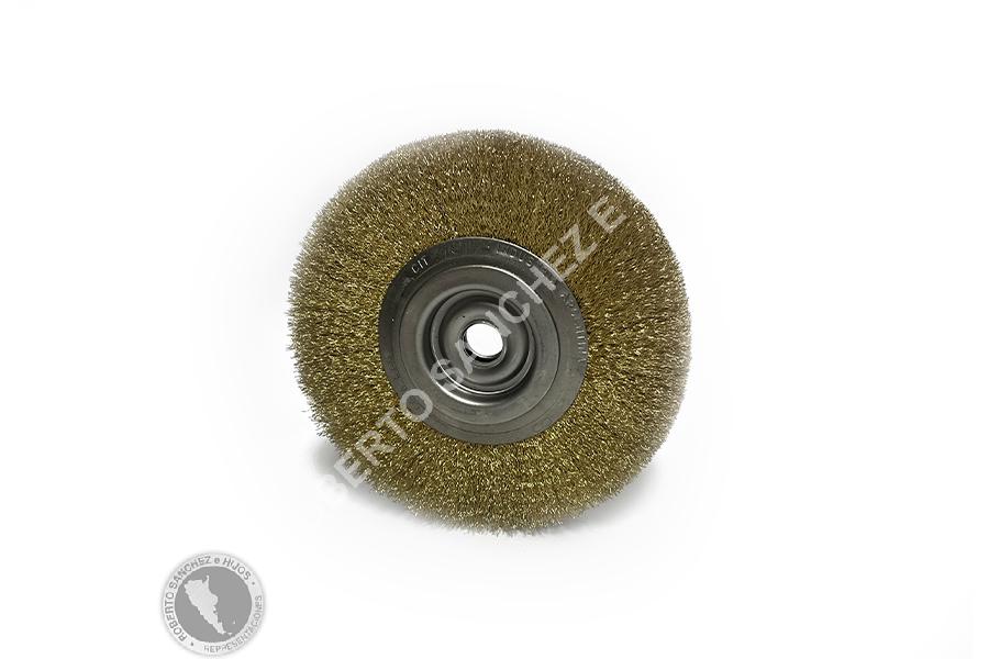 CEPILLO CIRCULAR ALAMBRE DE BRONCE 6X1 - (PRECIO X UNIDAD) 