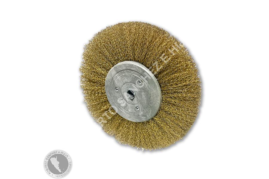 CEPILLO CIRCULAR ALAMBRE DE BRONCE 8X1 - (PRECIO X UNIDAD) 