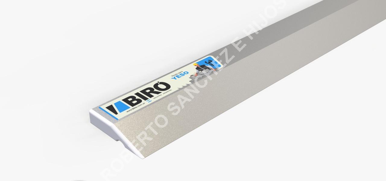 REGLA PARA YESERO DE ALUMINIO 65 CM (BULTO X 6 U)