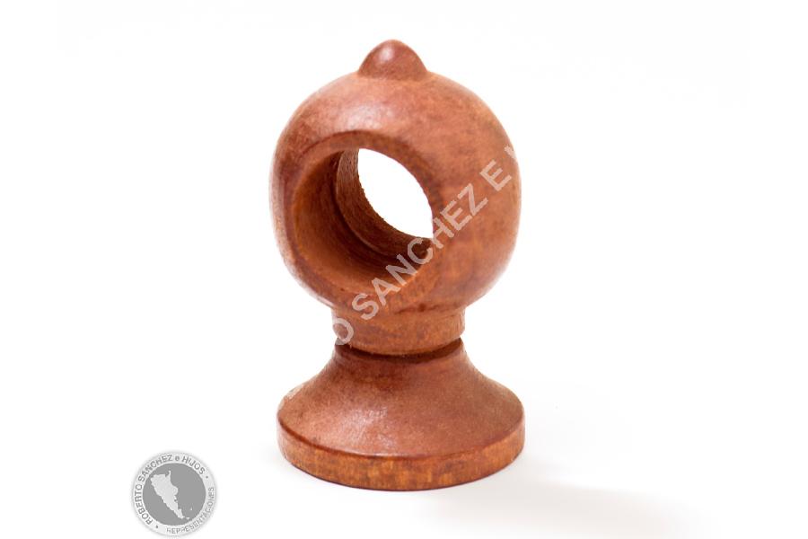 SOPORTE 22 MM CAOBA CERRADO (BULTO X 50 UNIDADES)(PRECIO X UNIDAD) 