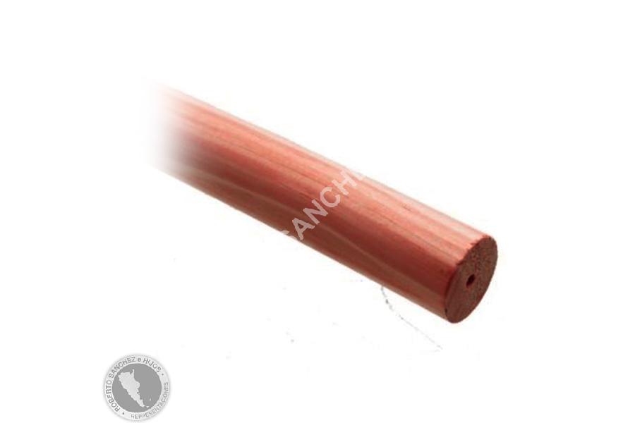 BARRAL DE MADERA CEDRO DIAMETRO 22MM. LARGO 2.20MT. (BULTO X 10 UNIDADES) (PRECIO X UNIDAD)