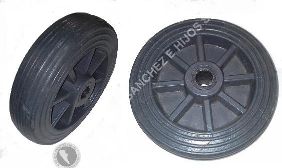 RUEDA DE PVC PARA ZORRA 150 MM. (PRECIO X UNIDAD) 