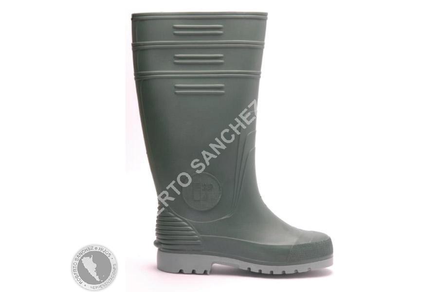 BOTA PETROLERA C/PUNTERA DE ACERO COLOR VERDE TALLE 38/9 (4 PARES) 