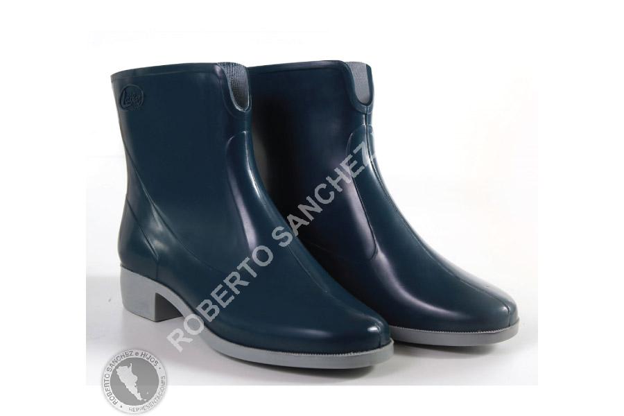 BOTA DE LLUVIA PARA DAMA COLOR AZUL TALLE 35/6 (6 PARES) 