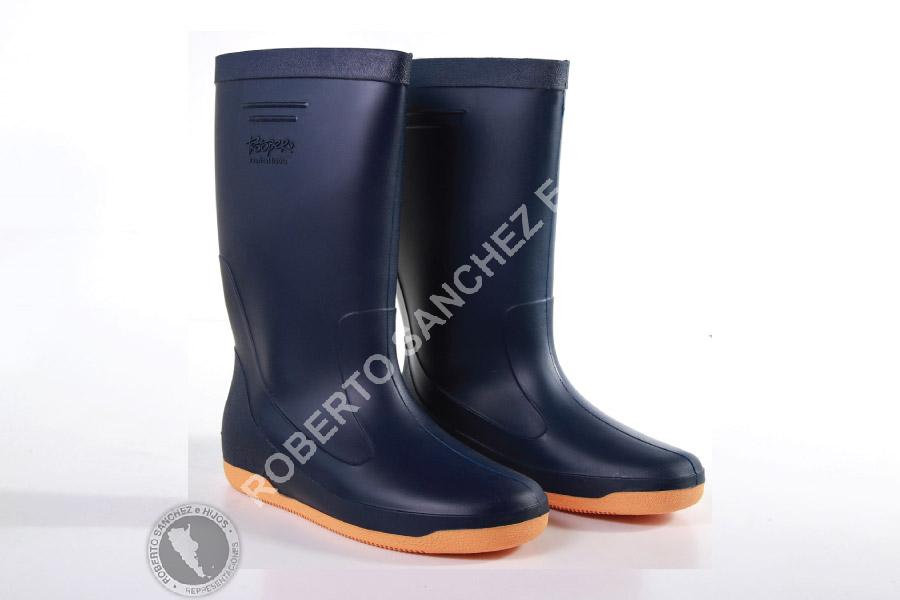 BOTA NAUTICA "TROOPER" COLOR AZUL TALLE 33/4 (4 PARES) 