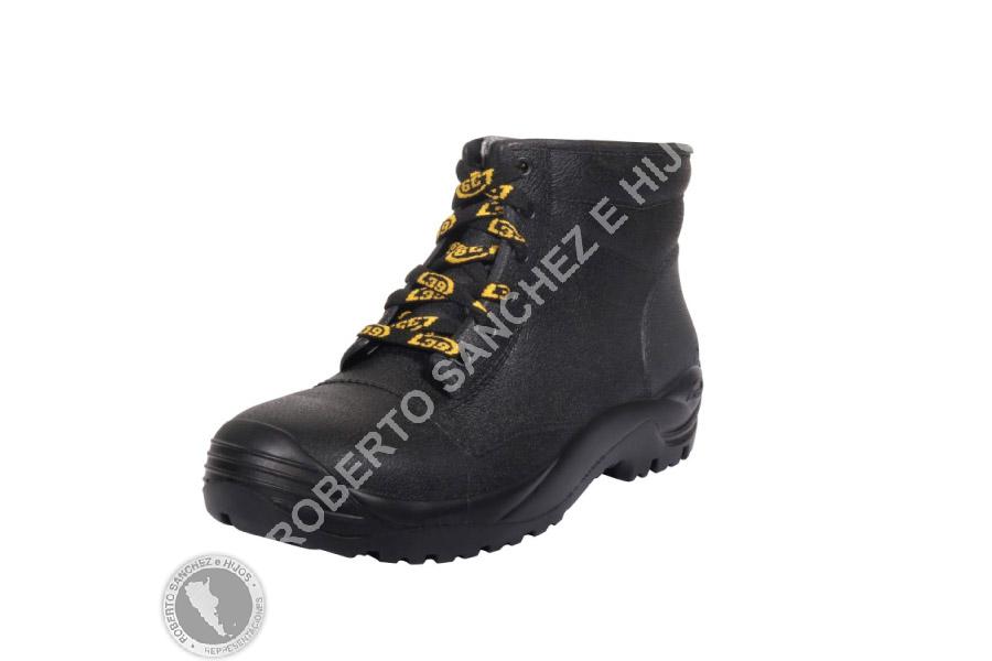 BOTIN IMPERMEABLE "L39 TRAKTOR" NEGRO TALLE 37/8 (4 PARES) 