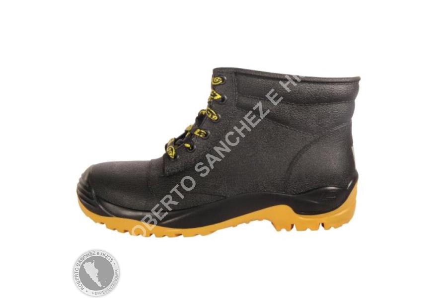 BOTIN REFLECTIVO C/PUNTERA DE ACERO COLOR NEGRO TALLE 39/40 (4 PARES) 