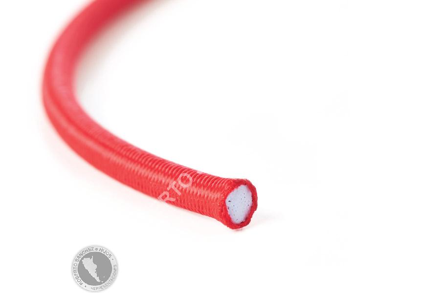 SOGA POLIESTER ELASTICA DE 5 MM CON ALMA DE GOMA - COLOR A ELECCION (BULTO X 500 MTS) (PRECIO X METRO)