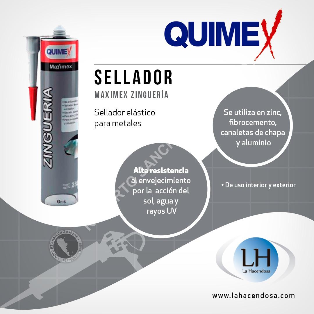 SELLADOR ACRILICO P/ZINGUERIA (BULTO X 8 CARTUCHOS) (PRECIO X UNIDAD)