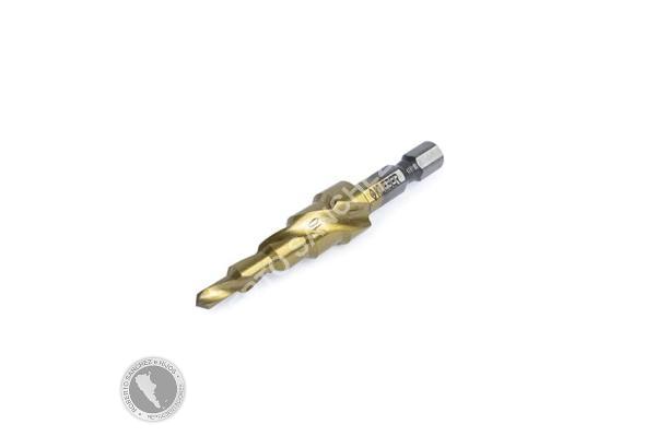 MECHA ESCALONADA DE ACERO RAPIDO HSS 4241 . 4MM-12MM BULTO X 200 UNI