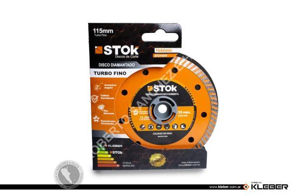 DISCO DIAMANTADO TURBO FINO 115 MM.STOK ESPECIAL PORCELANATO EJE DE 7/8" CON BUJE REDUCTOR A 5/8"