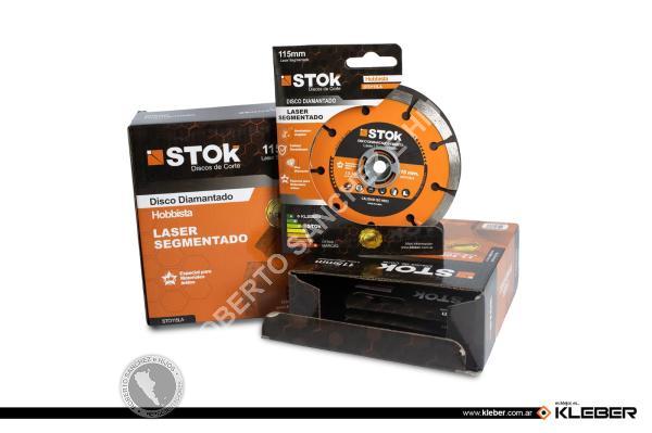 DISCO DIAMANTADO LASER 115 MM.STOK EJE DE 7/8" CON BUJE REDUCTOR A 5/8" (BULTO X 100 UNID)