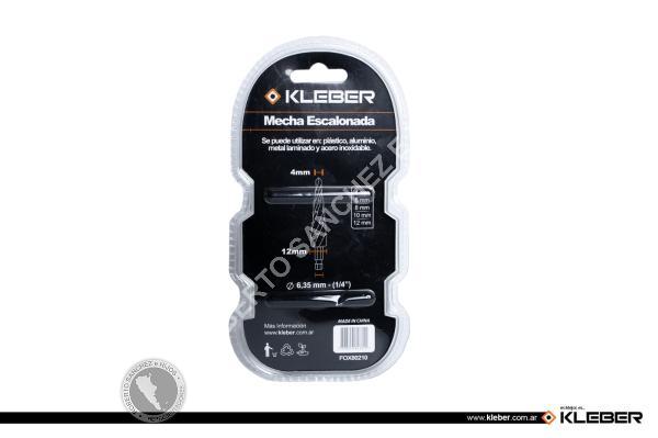 MECHA ESCALONADA DE ACERO RAPIDO HSS 4241 . 4MM-12MM BULTO X 200 UNI