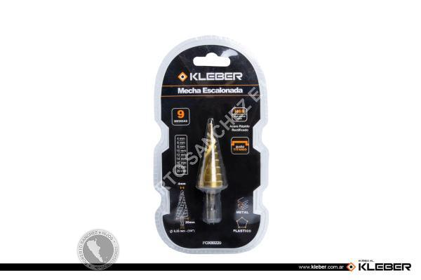 MECHA ESCALONADA DE ACERO RAPIDO HSS 4241 . 4MM-20MM BULTO X 200 UNI