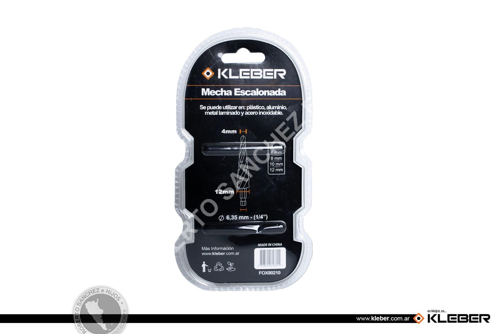 MECHA ESCALONADA DE ACERO RAPIDO HSS 4241 . 4MM-12MM BULTO X 200 UNI